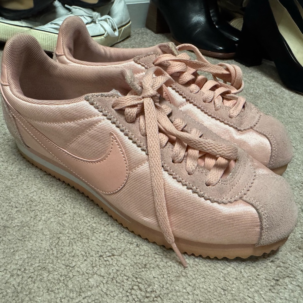 Pink Nike Cortez